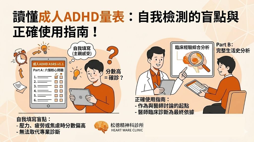 免費成人 ADHD 自測
