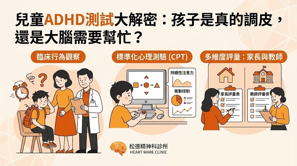 兒童免費 ADHD 自測