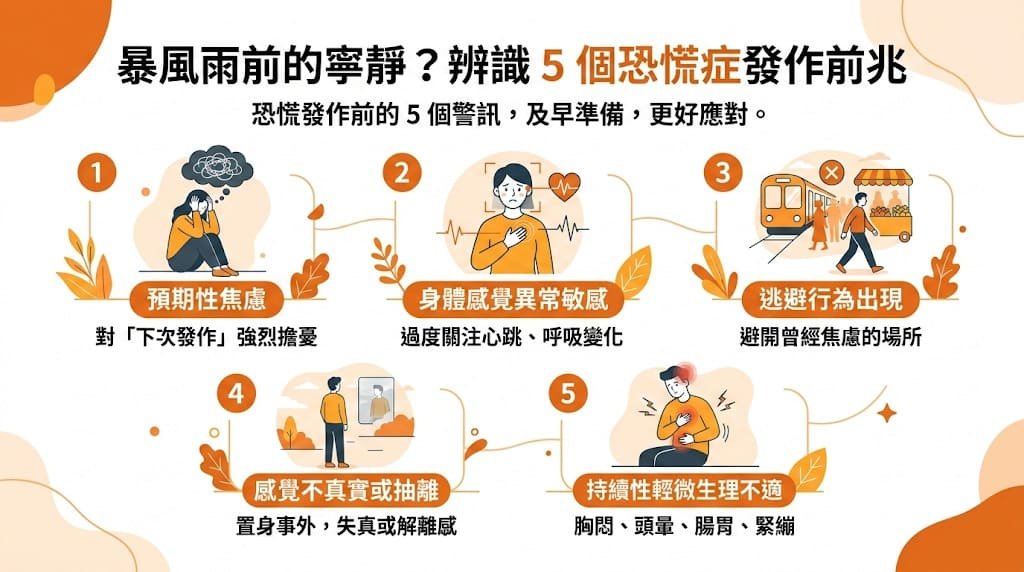 恐慌症有哪些症狀?我應該如何應對比較好